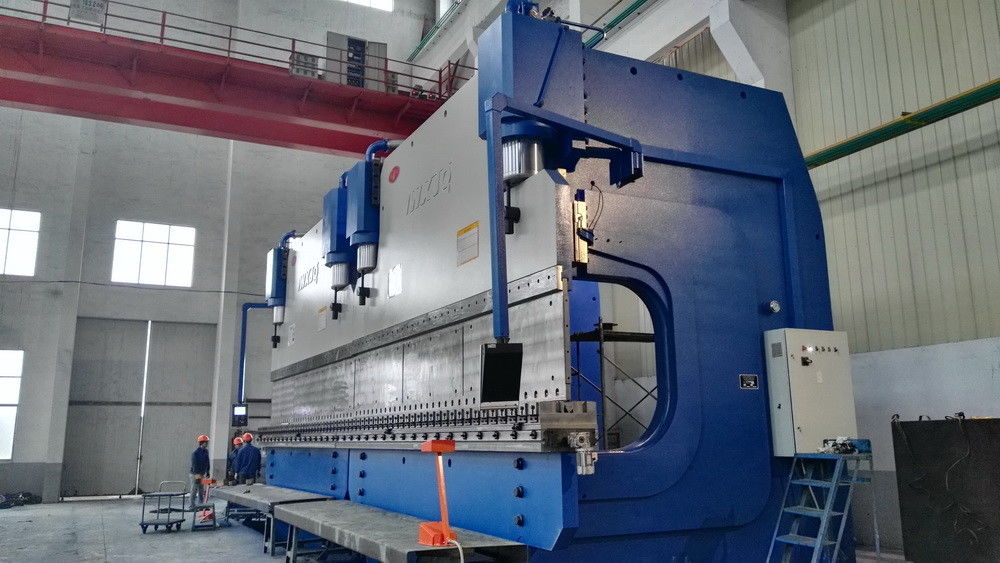 Maquinaria 1200 do freio da imprensa do CNC de Ton Force Hydraulic do material da construção de aço Q345