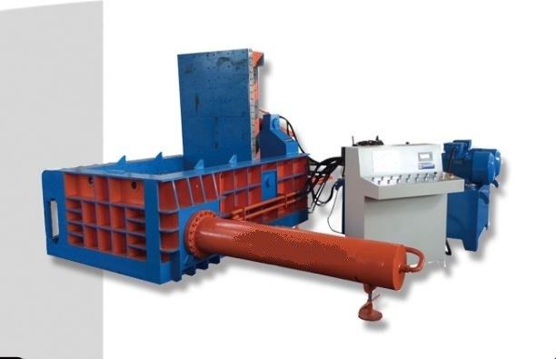 Prensa hidráulica da capacidade da máquina 120T da imprensa hidráulica da sucata tamanho de 450 x de 450mm