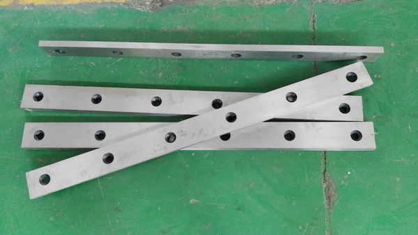Lâminas giratórias da tesoura da lâmina/metal de corte do aço de alta velocidade para a chapa metálica cortada