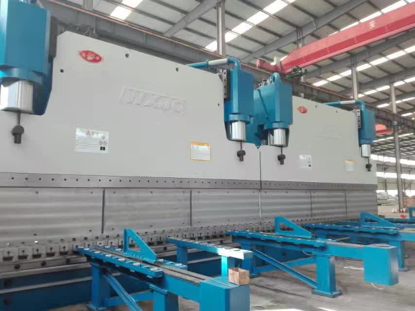 Automático 1300T CNC Tandem Freio de Prensa Hidráulica 415V/50Hz comprimento de curvatura 20 metros