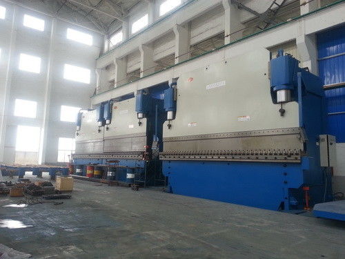 14m comprimento CNC hidráulico Tadem Press Brake1300 toneladas pressão dobrar U aço
