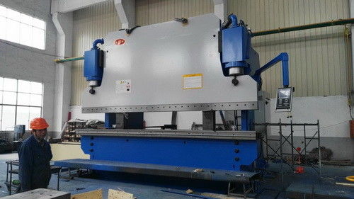 400T Força pesada freio de pressão hidráulica 7m comprimento espessura 8mm folha de metal dobra