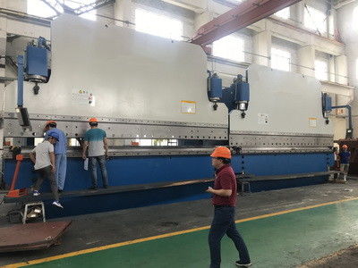 Automático CNC Tandem Press Brake 3000 toneladas comprimento da mesa 12000mm dobra 20mm folha