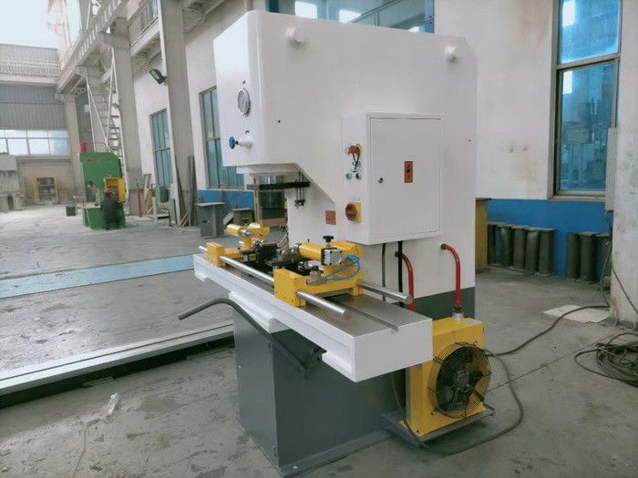 Máquina de prensagem de endireitação hidráulica de parafusos de eixo de motor 63T com estaca férrea
