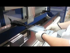 Máquina dobradeira CNC para chapas metálicas WE67K-125T/3200