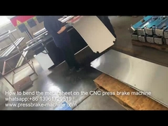 Como dobrar folha de metal na máquina de freio CNC